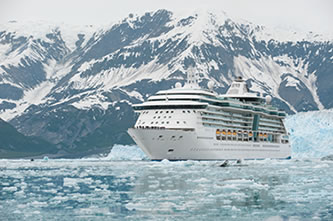 Cruise Ship in Winter